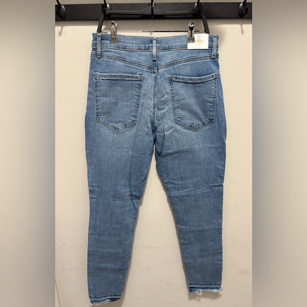 Express Skinny Mid Rise Jeans - Picture 2 of 3